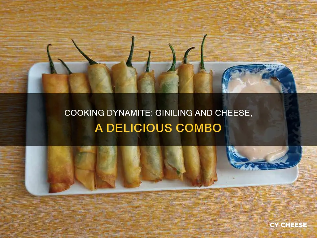 how to cook dynamite with giniling and cheese
