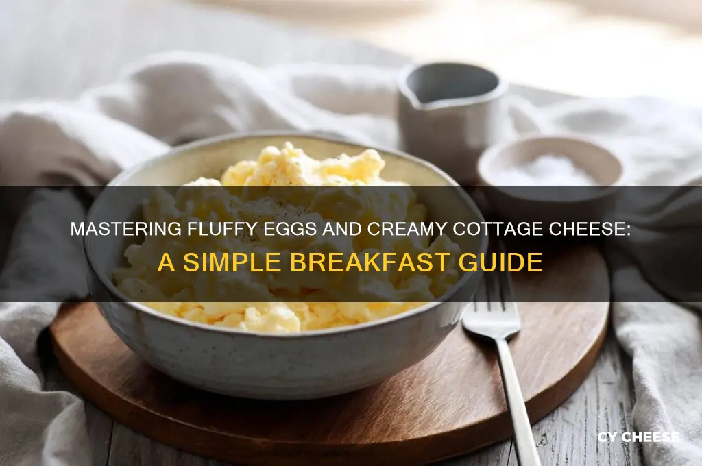 how to cook eggs and cottage cheese