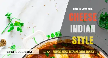 Feta Cheese, Indian Spices: A Tasty Blend
