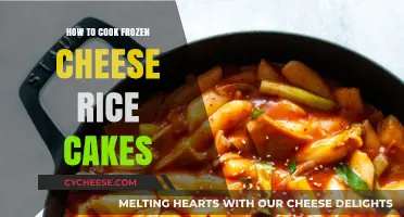 Cheese Rice Cakes: Frozen to Fabulous in Minutes