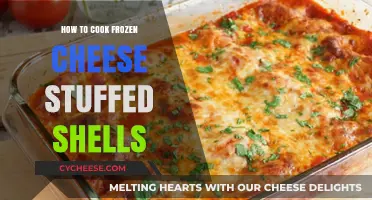 Delicious Cheesy Shells: From Freezer to Plate
