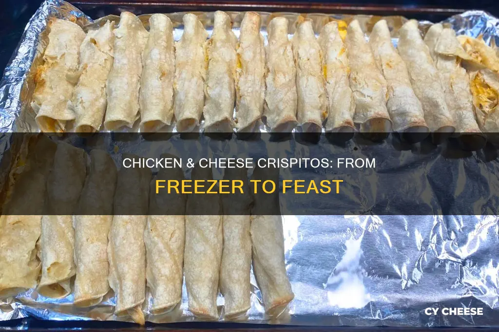 how to cook frozen chicken and cheese crispitos