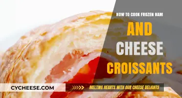 Delicious Ham and Cheese Croissants: Frozen to Baked Perfection