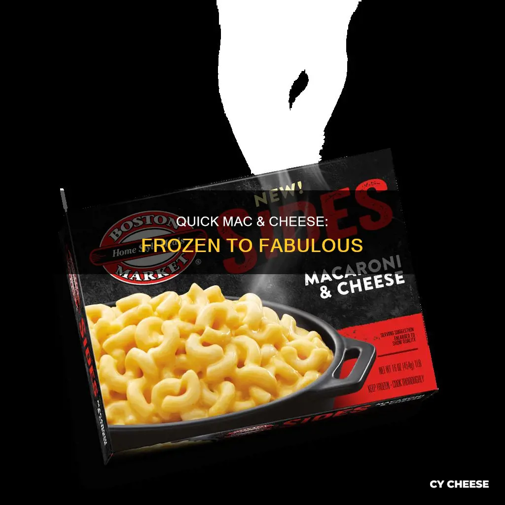 how to cook frozen macaroni cheese