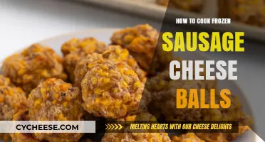 Quick, Easy Sausage Cheese Balls From Frozen