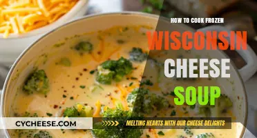 Delicious Wisconsin Cheese Soup: Frozen to Hot in Minutes