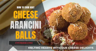 Goat Cheese Arancini: A Cheesy Italian Delight