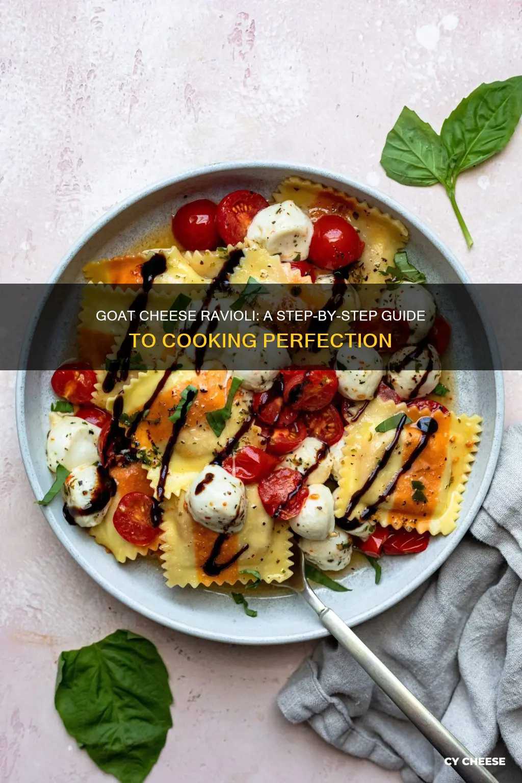 how to cook goat cheese ravioli