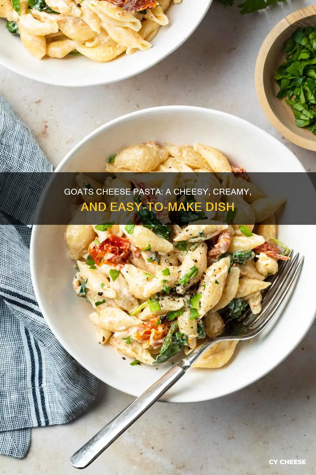 how to cook goats cheese pasta