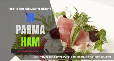 Goat's Cheese Delight: Wrapping in Parma Ham for a Tasty Treat