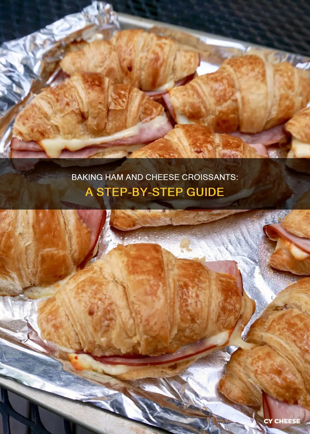 how to cook ham and cheese croissants in the oven