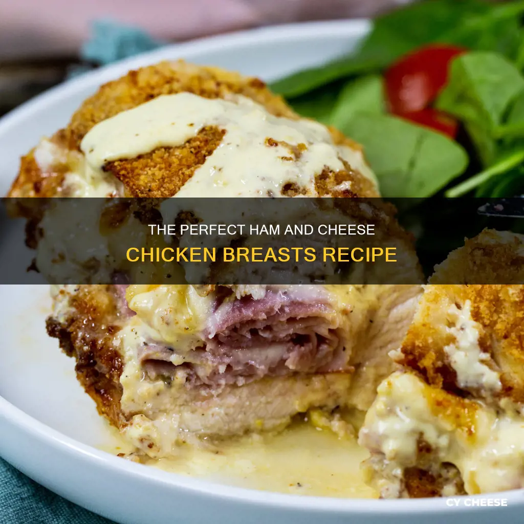 how to cook ham and cheese stuffed chicken breasts
