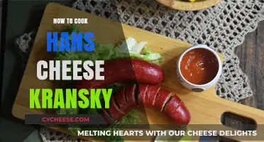 Hans Cheese Kransky: Cooking Tips and Tricks