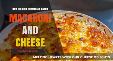 Macaroni Masterpiece: Homemade Baked Cheese