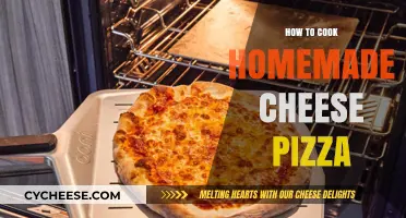 The Perfect Homemade Cheese Pizza: A Step-by-Step Guide