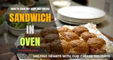 Hot Ham and Cheese Sandwich: Oven-Baked Delight