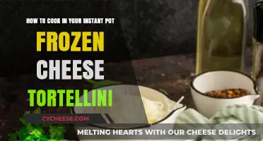 Easy Cheesy Tortellini: Instant Pot Magic