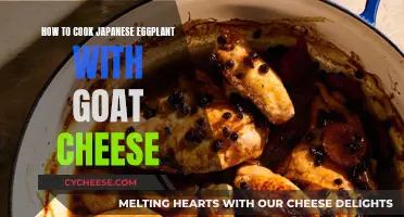 Goat Cheese and Eggplant: A Japanese-Inspired Culinary Adventure
