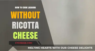 Lasagna Without Ricotta: Easy Substitutes for a Creamy Dish