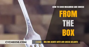 Mac & Cheese: Box to Bowl in 3 Steps