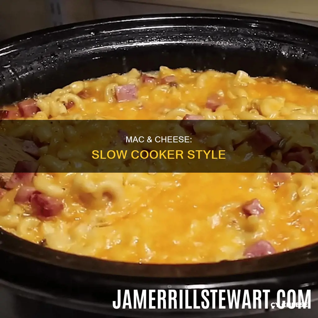 how to cook macaroni and cheese in a crock out
