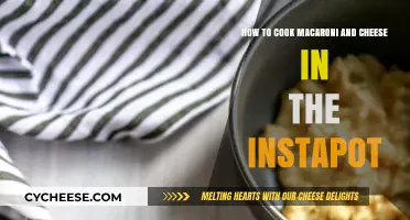 Mac and Cheese: Instant Pot Style