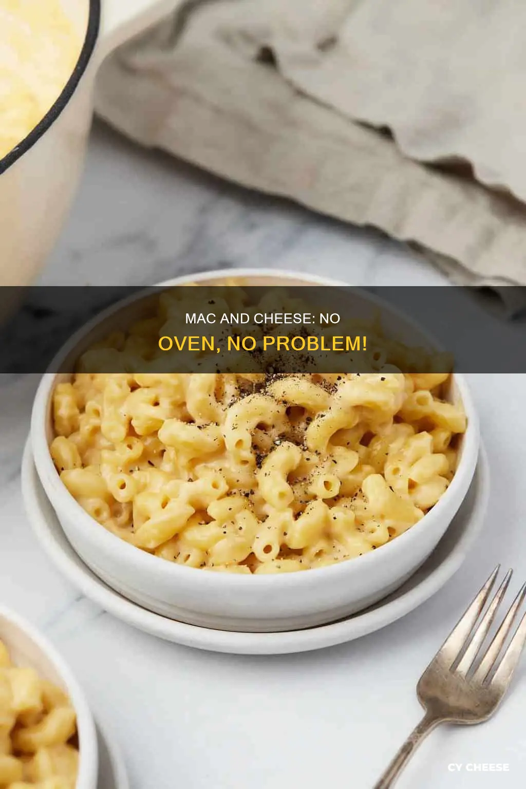 how to cook macaroni and cheese without oven