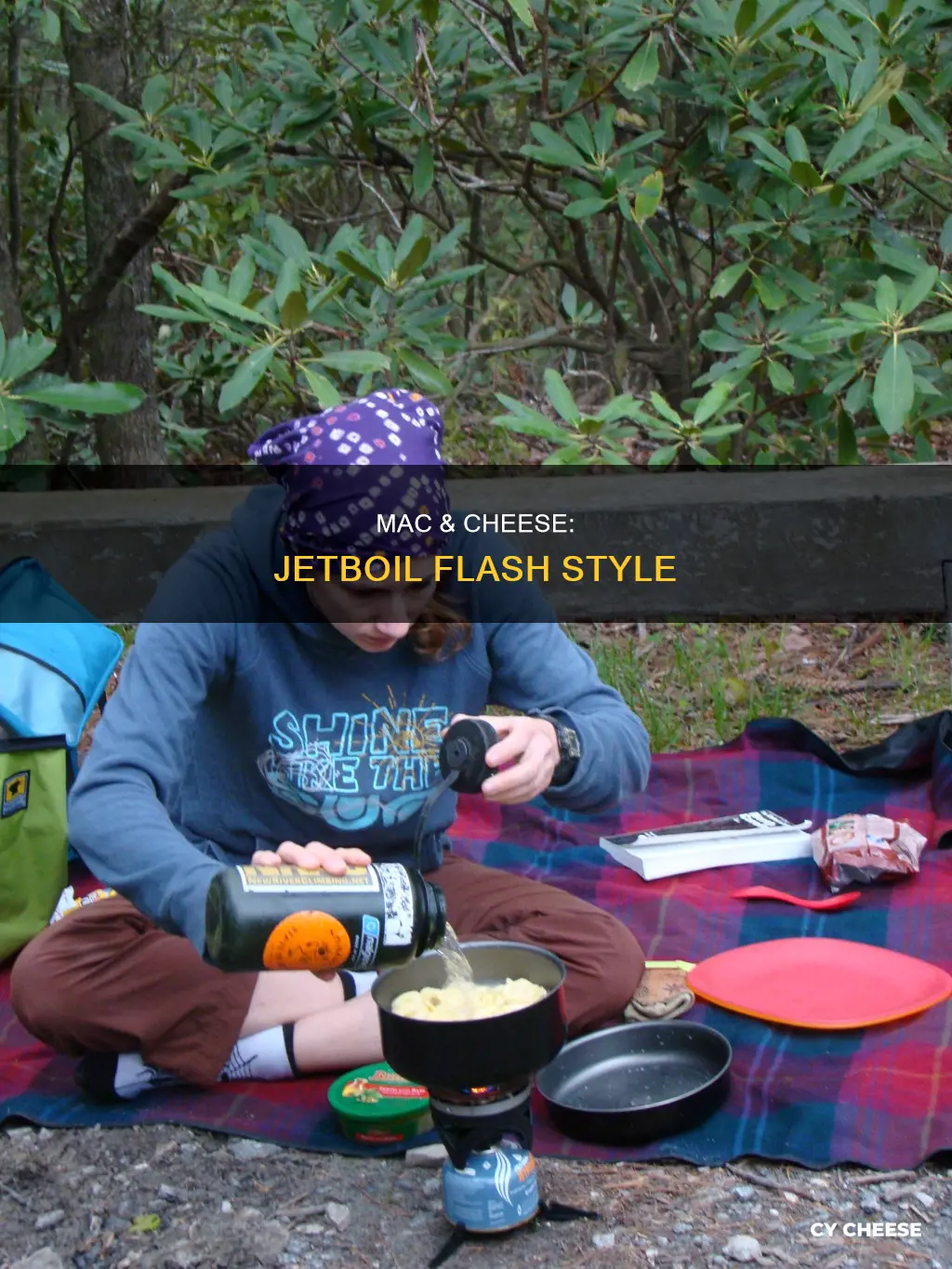 how to cook macroni and cheese with jetboil flash