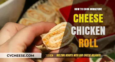 Miniature Cheese Chicken Rolls: Easy, Quick, and Delicious!