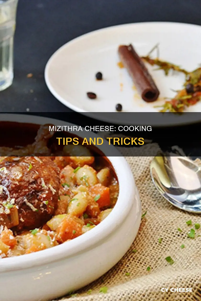 how to cook mizithra cheese