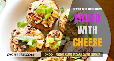 Cooking Mushrooms: Cheesy Delights in Caps