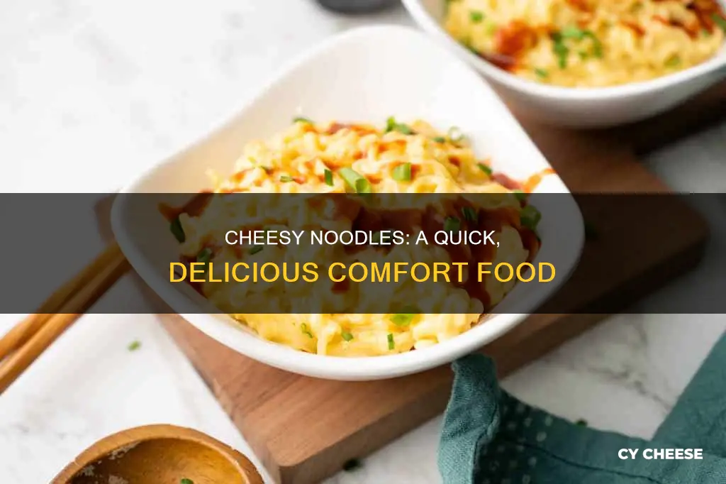 how to cook noodles with cheese