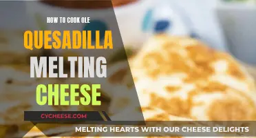 Ole Quesadilla Melting Cheese: A Quick, Easy Cooking Guide