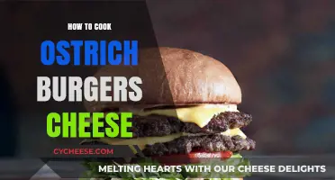 Cheesy Ostrich Burgers: A Tasty Adventure