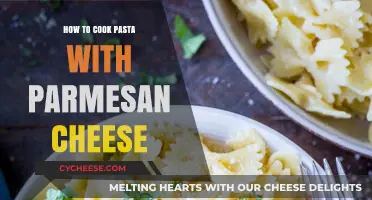 Cooking Pasta: Parmesan Cheese Perfection
