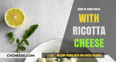 The Perfect Pasta: Ricotta Cheese Delights