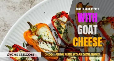 Tasty Pepper and Goat Cheese Fusion: A Culinary Adventure