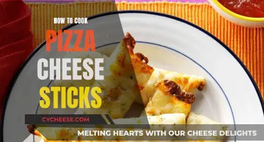 Cheesy Delight: Crafting Pizza-Inspired Cheese Sticks at Home