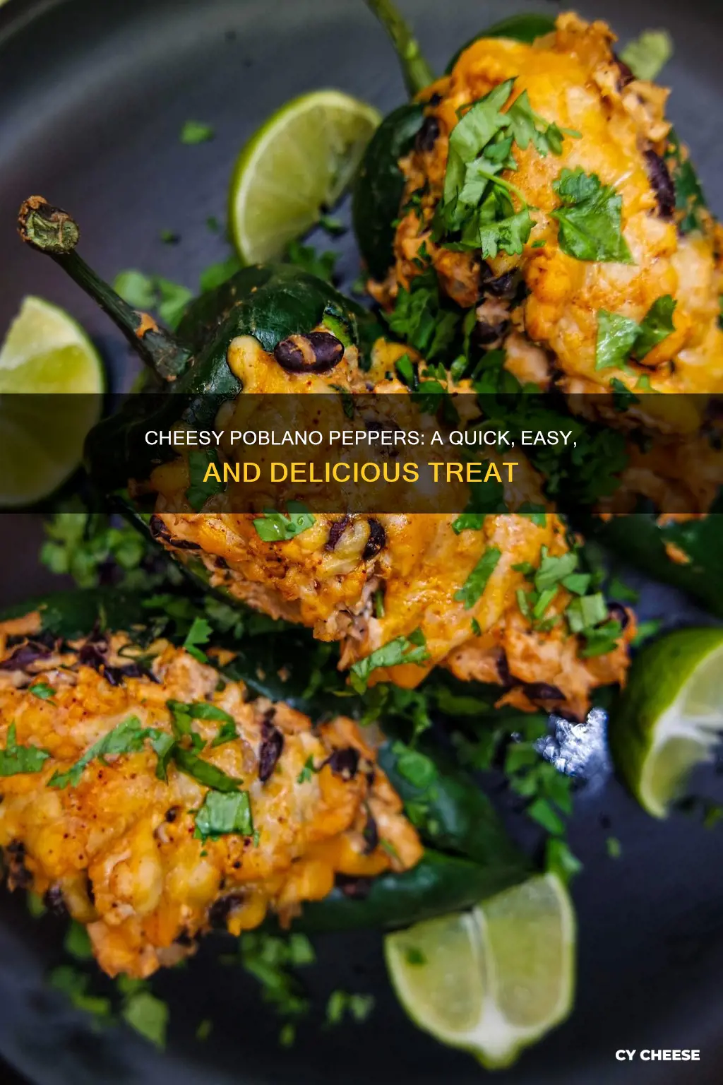 how to cook poblano peppers with cheese