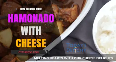 A Hearty Pork Hamonado with Cheesy Twist