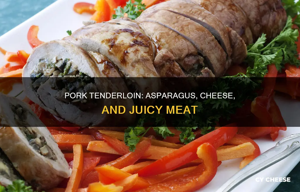 how to cook pork tenderloin stuffed with asparagus and cheese