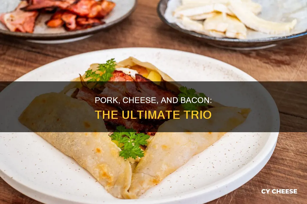 how to cook pork wrapped in baon with cheese