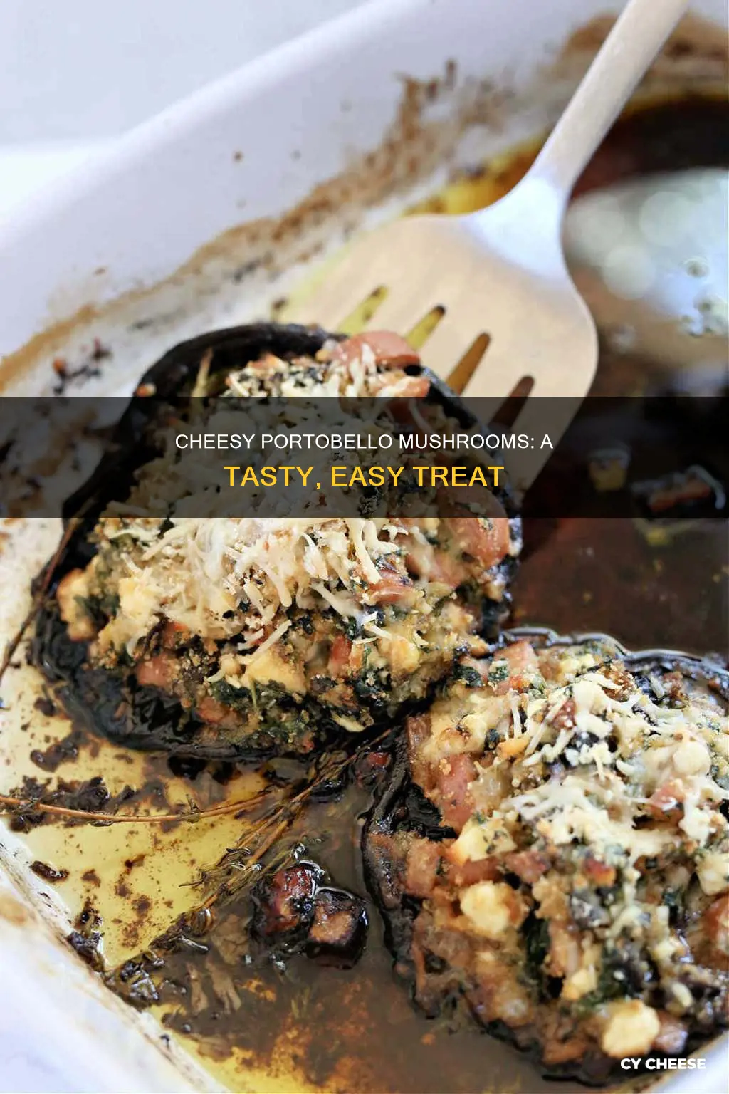 how to cook portobello mushrooms stuffed with cheese