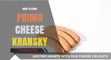 Primo Cheese Kransky: Cooking Guide