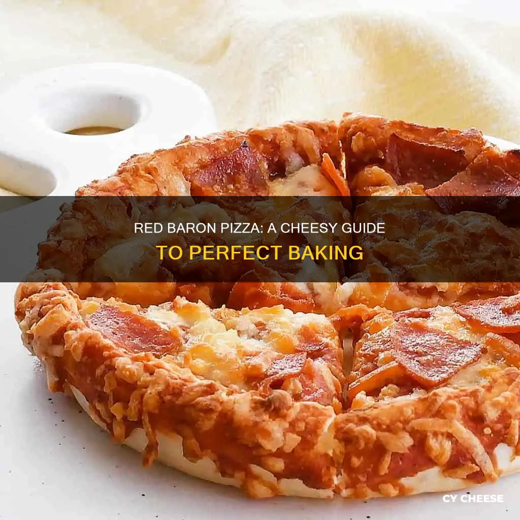 how to cook red baron cheese pizza