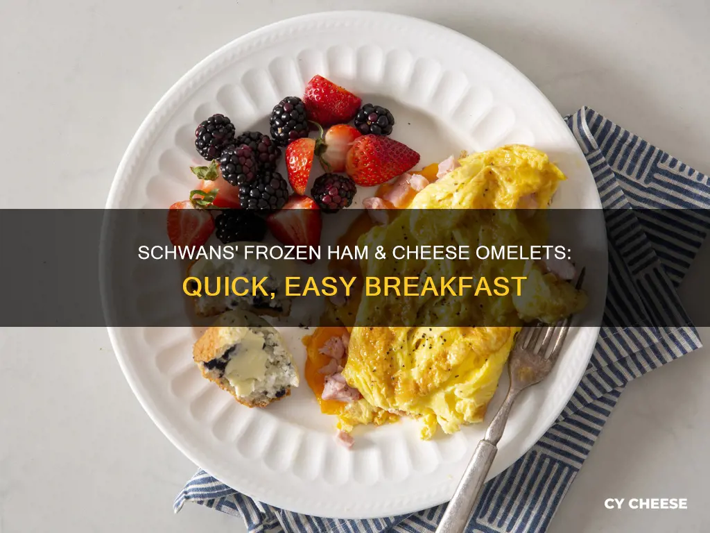 how to cook schwans frozen ham and cheese omlets