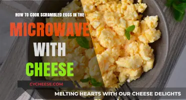 Microwaved Cheesy Scrambled Eggs: Quick, Easy Breakfast