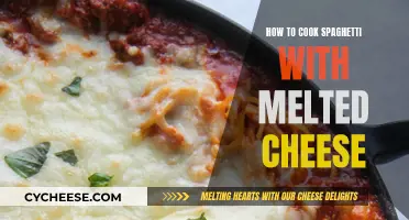Cooking Spaghetti: Melting Cheese, a Perfect Pairing