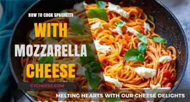 Spaghetti Mozzarella: A Cheesy, Comforting Classic