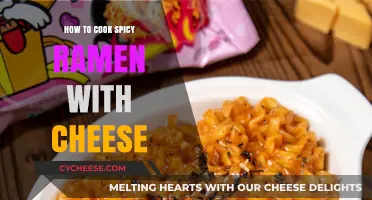 Spicy Cheesy Ramen — A Match Made in Heaven